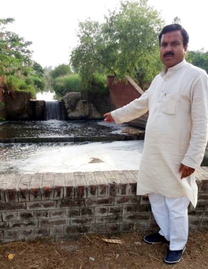 Ganga river map picture