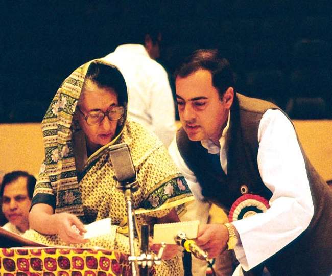 Image result for rajiv gandhi with indira hd images