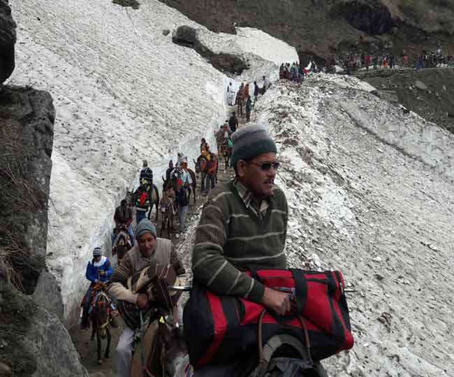 केदारनाथ पैदल यात्रा नहीं है आसान, रास्तों पर होती है परीक्षा - Kedarnath walking route in Dangerous Condition