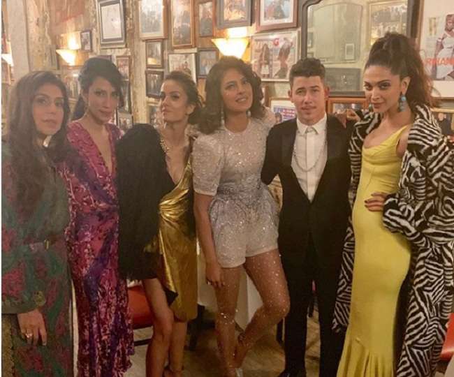 क्या प्रेग्नेंट हैं Deepika Padukone? Priyanka Chopra की ग्रुप फोटो में