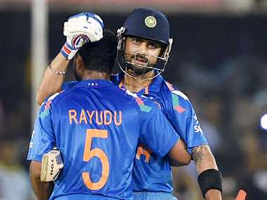 rayudu jersey number