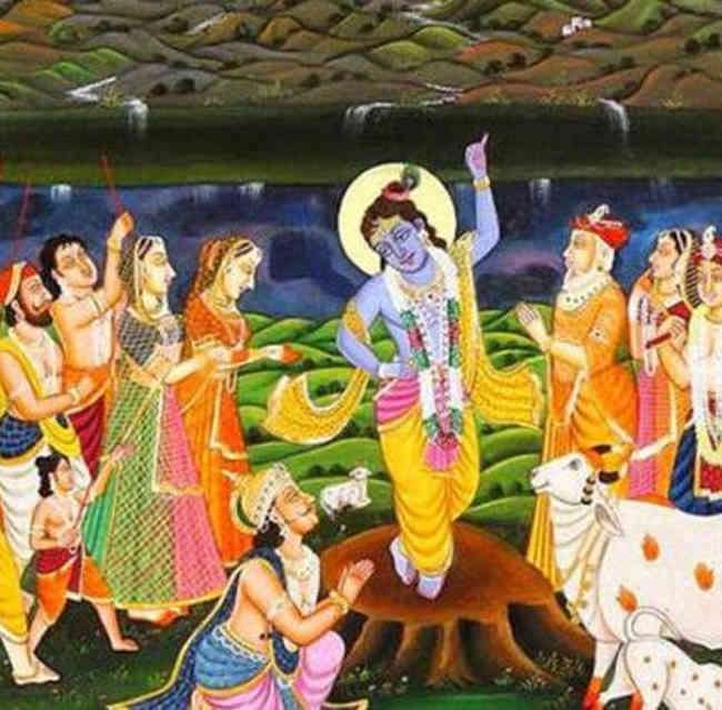 Image result for govardhan puja images