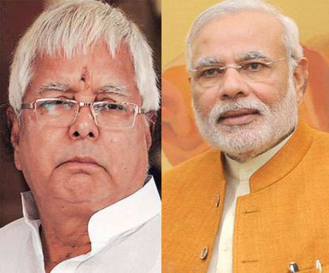 RJD supremo Lalu Prasad Yadav again tweeted against PM Narendra Modi