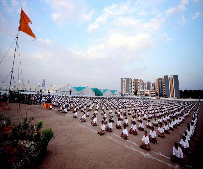 Ncr Rashtriya Swayamsevak Sangh Shakha In Rise In Delhi