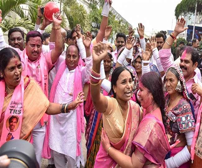 Telangana Election Result 2018: क्या केंद्र की राजनीति पर भी पड़ेगा 'गुलाबी इफेक्ट', पढ़ें Highlights