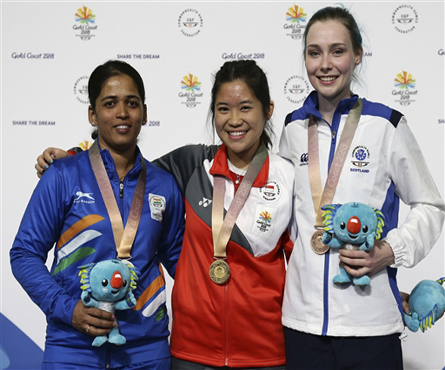 Tejaswini Sawant Won Silver Medal