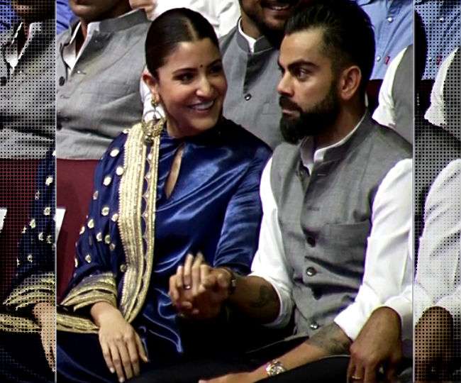 Image result for anushka kiss virat on getting emotional;