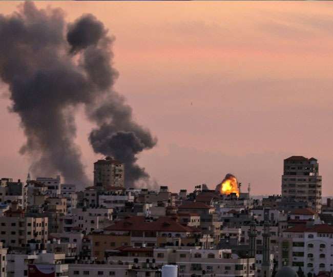 à¤—à¤¾à¤œà¤¾ à¤ªà¤° à¤‡à¤œà¤°à¤¾à¤¯à¤² à¤•à¥€ Air Strike, 100 à¤†à¤¤à¤‚à¤•à¥€ à¤ à¤¿à¤•à¤¾à¤¨à¥‹à¤‚ à¤ªà¤° à¤•à¤¿à¤ à¤—à¤ à¤¹à¤µà¤¾à¤ˆ à¤¹à¤®à¤²à¥‡