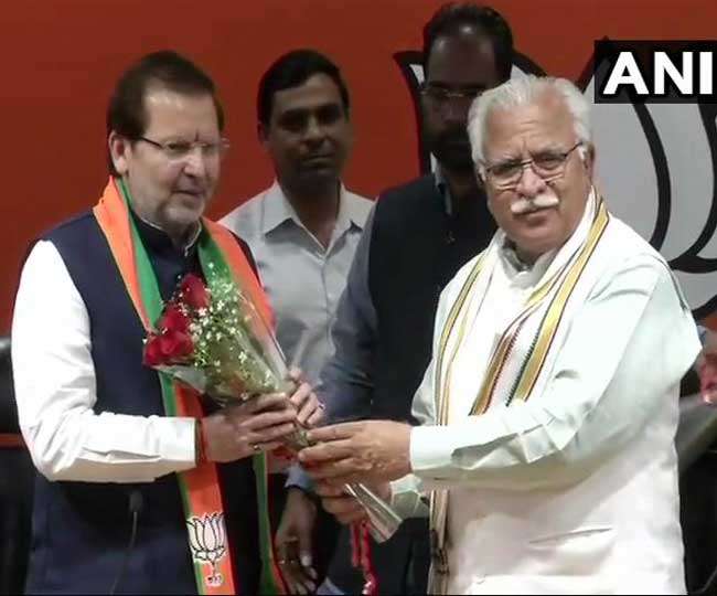 à¤•à¤¾à¤‚à¤—à¥à¤°à¥‡à¤¸ à¤•à¥‡ à¤ªà¥‚à¤°à¥à¤µ à¤¸à¤¾à¤‚à¤¸à¤¦ à¤…à¤°â€à¤µà¤¿à¤‚à¤¦ à¤¶à¤°à¥à¤®à¤¾ à¤­à¤¾à¤œà¤ªà¤¾ à¤®à¥‡à¤‚ à¤¶à¤¾à¤®à¤¿à¤², à¤•à¤°à¤¨à¤¾à¤² à¤¸à¥‡ à¤šà¥à¤¨à¤¾à¤µ à¤²à¤¡à¤¼à¤¨à¥‡ à¤•à¥€ à¤šà¤°à¥à¤šà¤¾à¤à¤‚