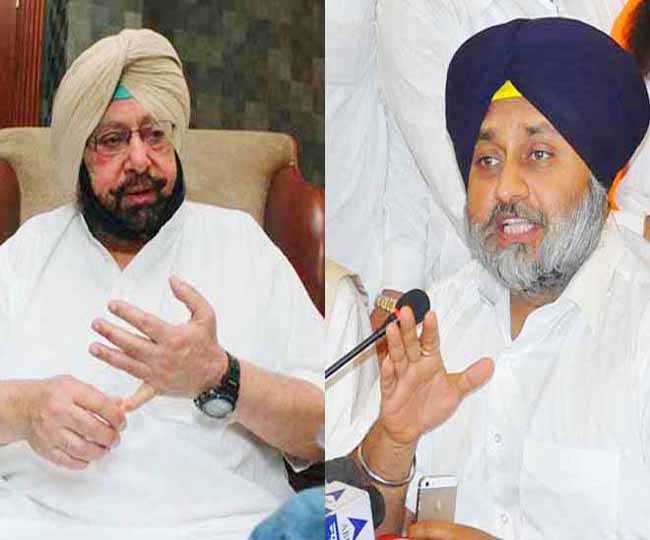 Sukhbir badal should not give lession to rule said captain amrinder singh