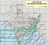 मौसम : पूर्वाचल में तपिश का असर, मानसून की गति पड़ी सुस्त