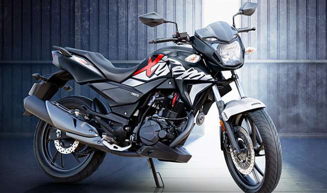 hero mountain motorbike