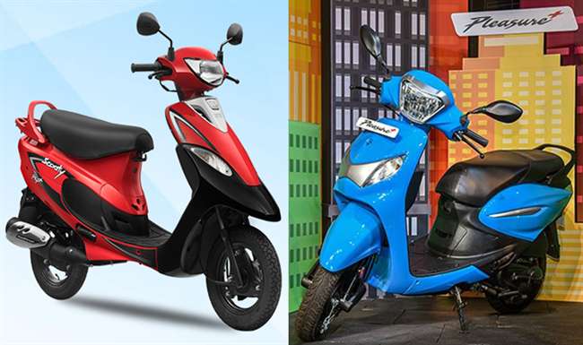 tvs pleasure scooty