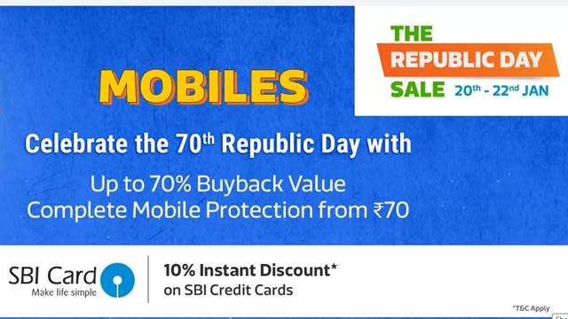 Flipkart Republic Days sale: इन सà¥à¤®à¤¾à¤°à¥à¤Ÿà¤«à¥‹à¤¨à¥à¤¸ पर मिल रही टॉप डीलà¥à¤¸