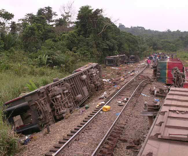 कांगो - भीषण रेल हादसे में गई 24 की जान मालगाड़ी में सफर कर रहे थे कई ...