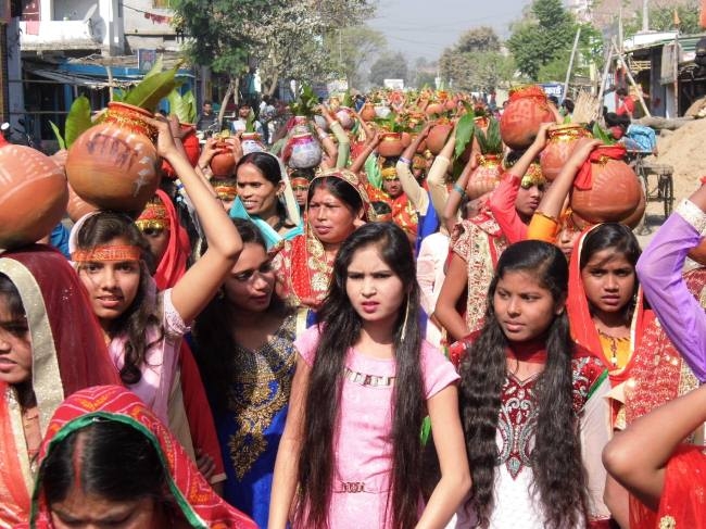 कलश स्थापना के साथ चैत्र नवरात्र शुरू - Chaitra Navratri starts with the  Kalash establishment