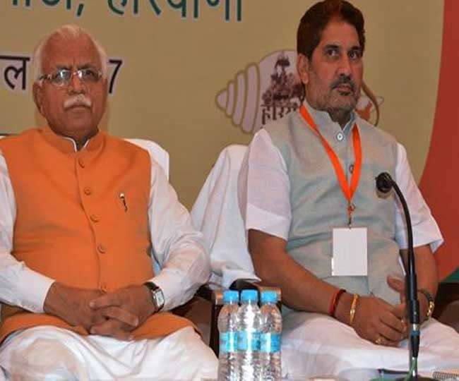 Loksabha Election: à¤®à¥ˆà¤°à¤¾à¤¥à¤¨ à¤¬à¥ˆà¤ à¤• à¤®à¥‡à¤‚ à¤¹à¤°à¤¿à¤¯à¤¾à¤£à¤¾ à¤­à¤¾à¤œà¤ªà¤¾ à¤¨à¥‡ à¤¤à¤¯ à¤•à¤¿à¤¯à¤¾ à¤²à¥‹à¤•à¤¸à¤­à¤¾ à¤ªà¥à¤°à¤¤à¥à¤¯à¤¾à¤¶à¤¿à¤¯à¥‹à¤‚ à¤•à¤¾ à¤ªà¥ˆà¤¨à¤²