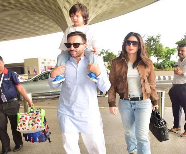 Saif Ali Khan Forgot Road To His Ancestral Home Pataudi Palace His Wife  Kareena Kapoor Khan And Their Son Taimur Was Also Accompanying Him