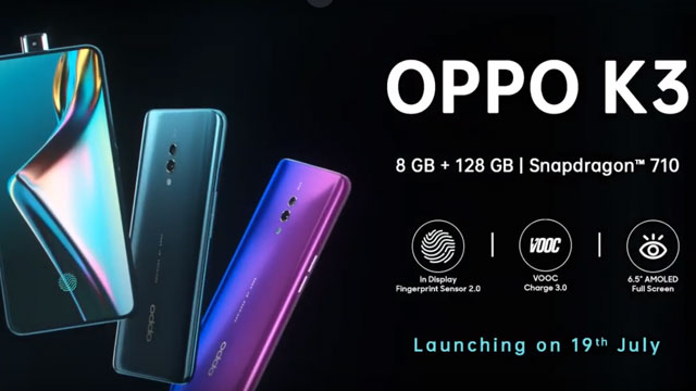 When Oppi K3 Launches in India | Oppo K3 Price in India When Oppi K3 Launches in India | Oppo K3 Price in India