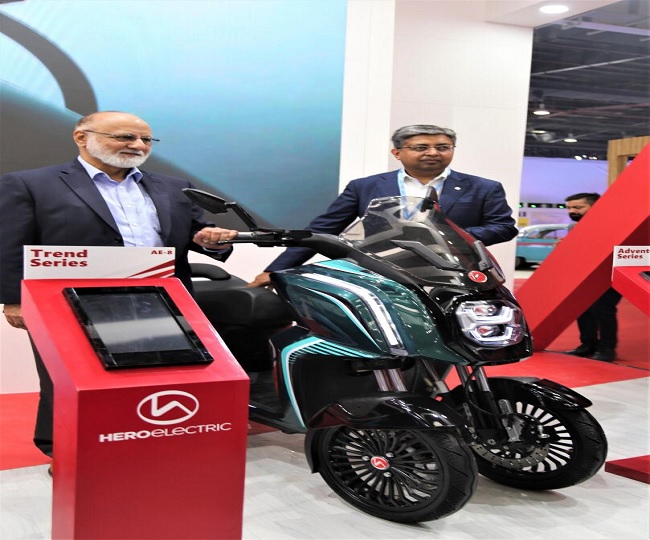 Auto Expo Hero Electric Unveils Its High Speed Electric Bike Scooter And Trike At Mega Automobile Exhibition Auto Expo Hero Electric Unveils Its High Speed Electric Bike Scooter And Trike At Mega Automobile Exhibition