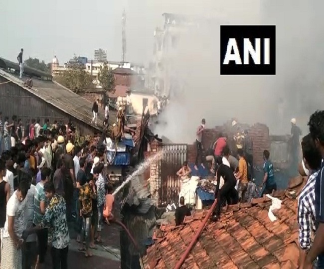 Major fire breaks out at Kolkata's Raja Bazar, fire fighting operations underway