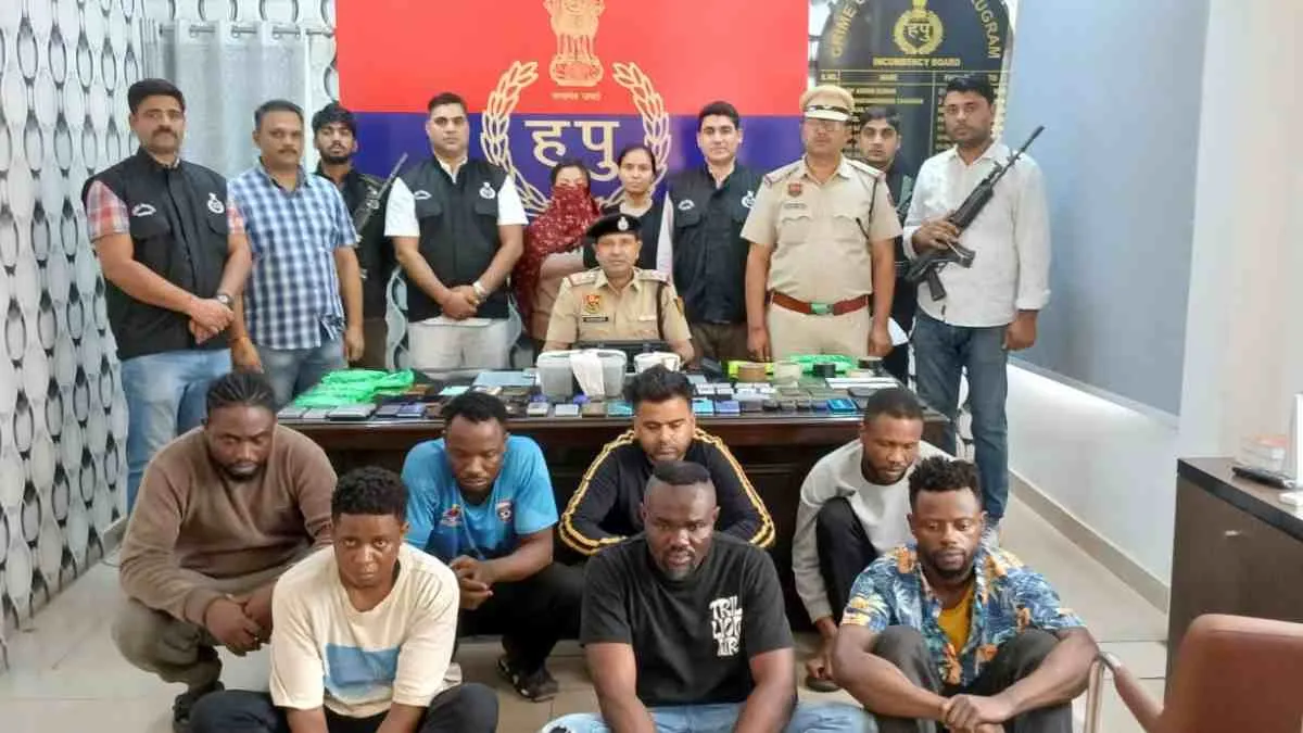NCR में मादक पदार्थों की तस्करी में जुटा नाइजीरियन गिरोह, डार्क वेब के जरिए विदेशों से मंगवाता था कच्चा माल
