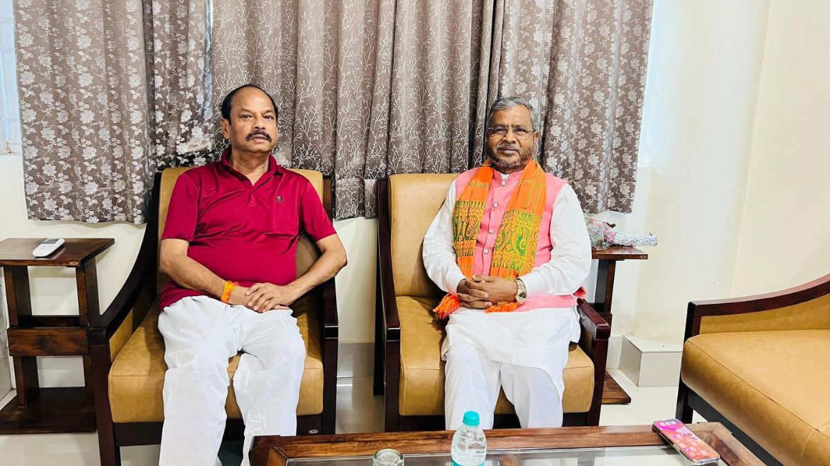 babulal marandi met raghuvar das discussion took place regarding the organization