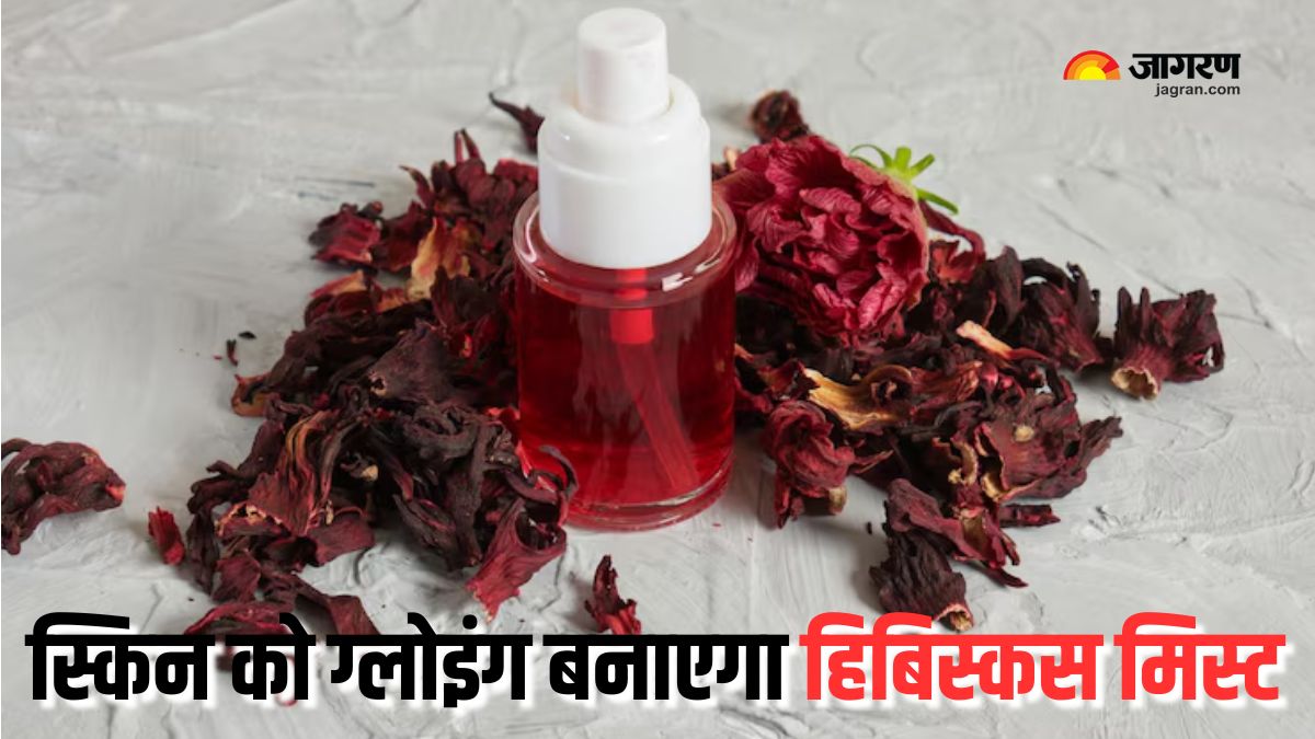 hibiscus face mist for glowing and fresh skin
