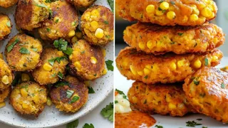 सूजी कॉर्न टिक्की बनाने के लिए फॉलो करें ये रेसिपी (Image Source: Freepik)