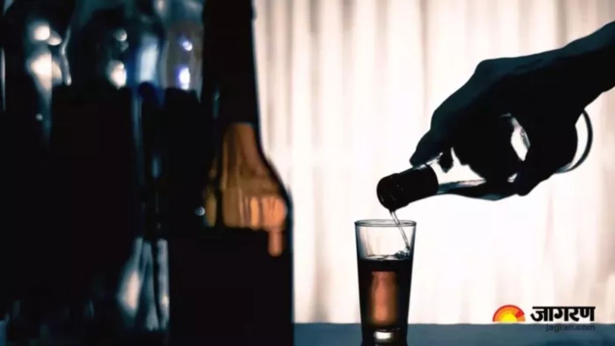 in khagaria a drunk teacher was creating a ruckus in the school he was arrested