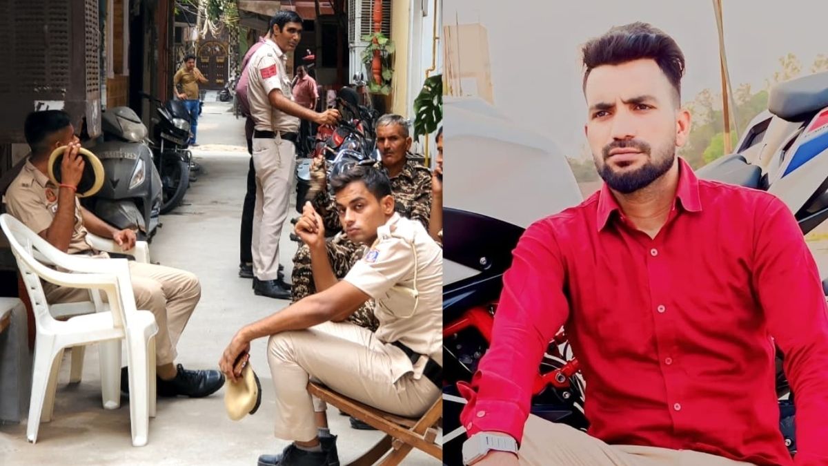 man who killed his girlfriend by throwing her from fifth floor is out of police custody mandoli market remained closed in protest