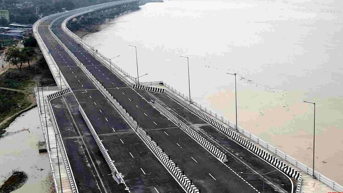 jp ganga path will be expanded to a length of 36 km toll collection will also be done