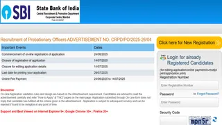 SBI PO 2025 की पूरी डिटेल यहां से करें चेक।