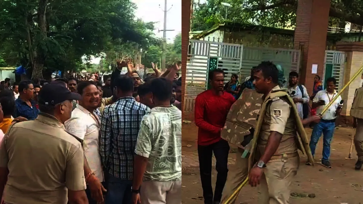 ओडिशा में बीजद-भाजपा कार्यकर्ताओं में जमकर चले ईंट-पत्थर, पुलिस को करना पड़ा लाठीचार्ज