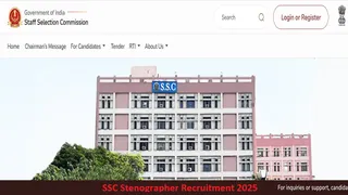 SSC Stenographer Vacancy 2025