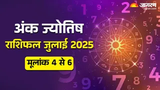 Monthly Numerology Horoscope 2025 मूलांक 4 से लकर 6 तक।