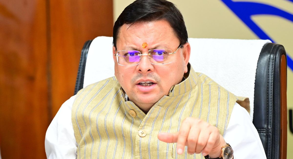 uttarakhand cm puskar singh dhami reviewed cm helpline 1905