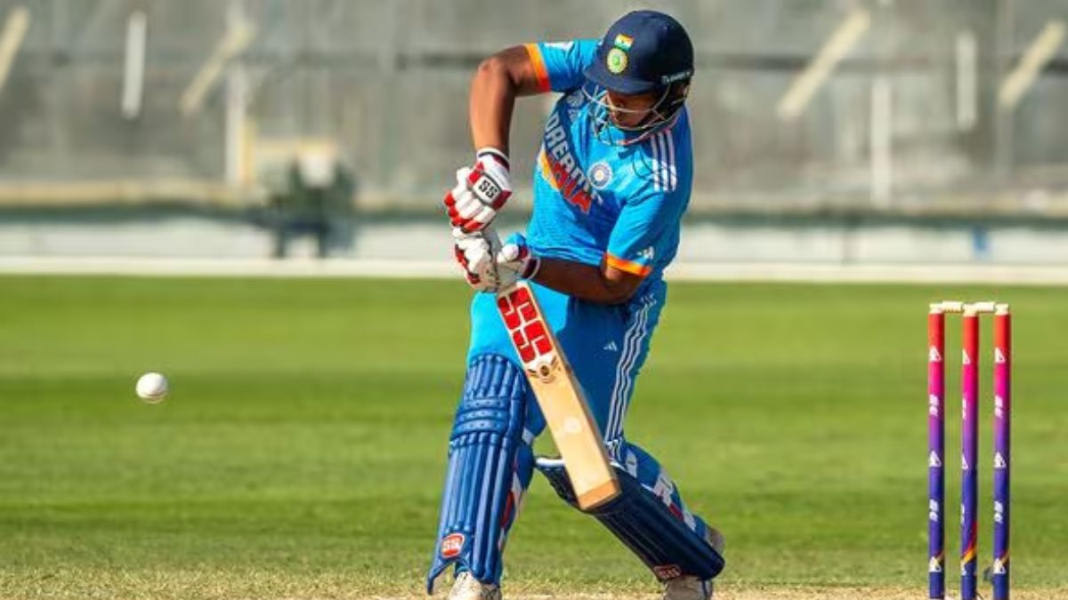 vaibhav suryavanshi batting against england u 19 team india u 19 team