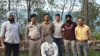मुख्य आरोपी को पुलिस ने किया गिरफ्तार। फोटो जागऱण