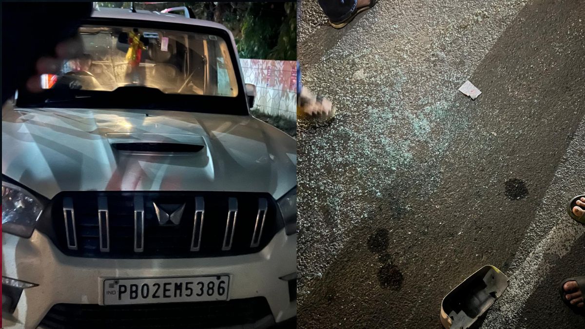 firing on gangster jaggu bhagwanpuria mother harjeet kaur relative young man travelling car died police investigation