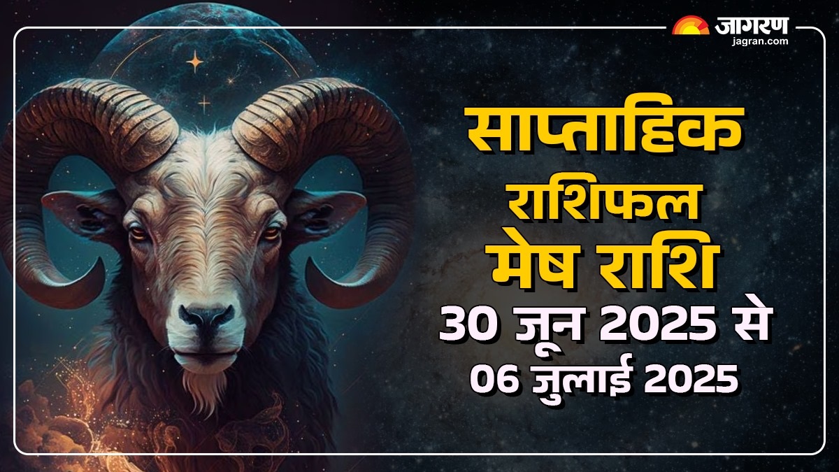 weekly horoscope 30 june to 06 july 2025 aries horoscope predictions