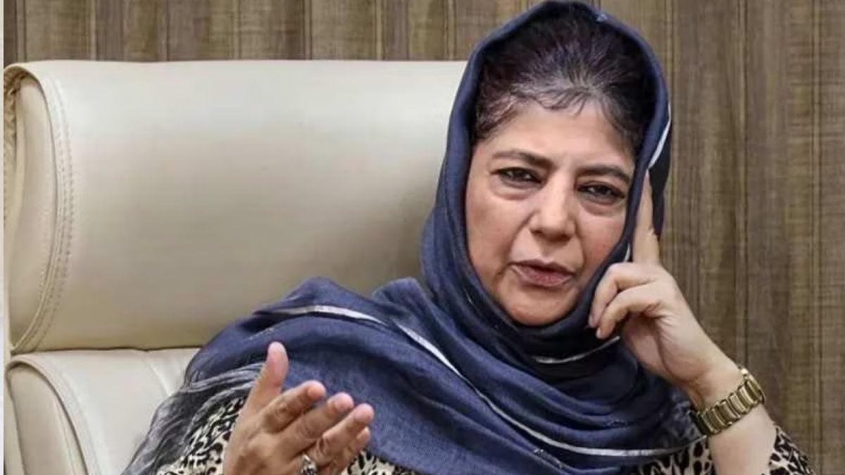 calling him a mute spectator or powerless wont work mehbooba mufti said adding that omar abdullah should become the kejriwal cm of kashmir