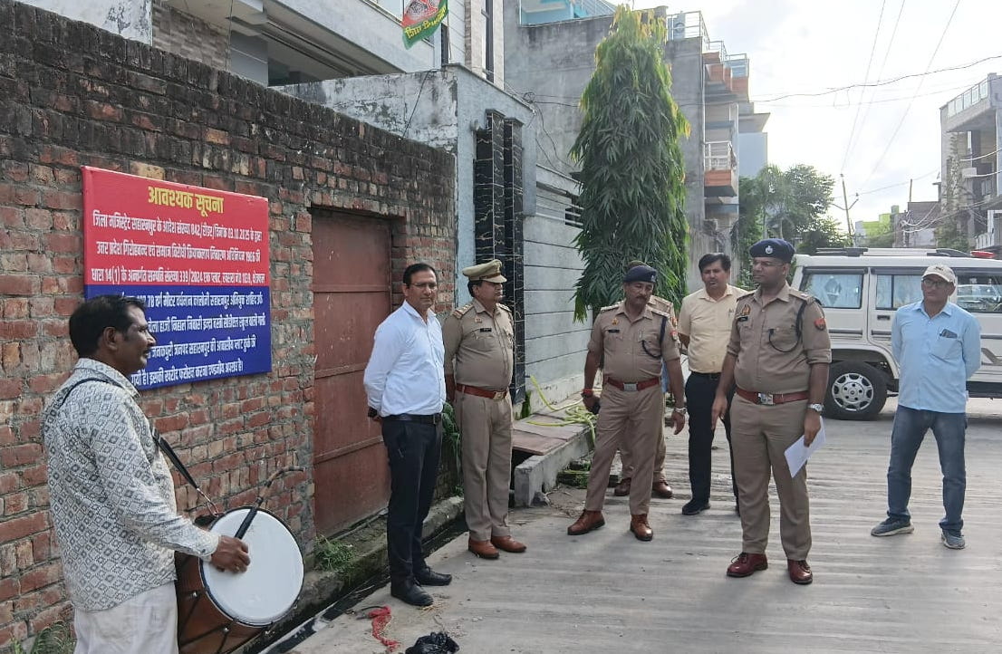 saharanpur gangster shahids illegal assets worth 274 crore seized