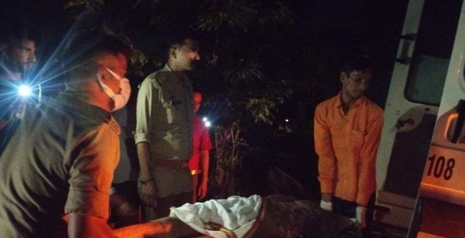 ayodhya house collapse explosion kills five search underway