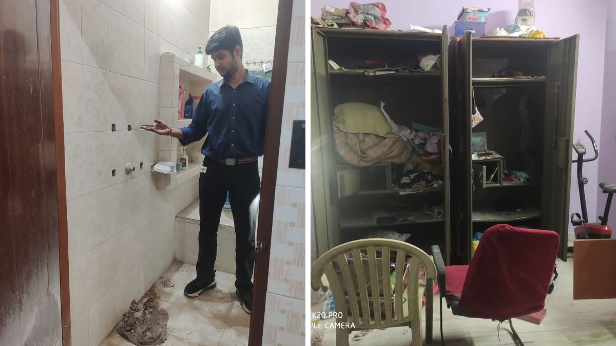 doctors house robbed lakhs stolen even faucets removed