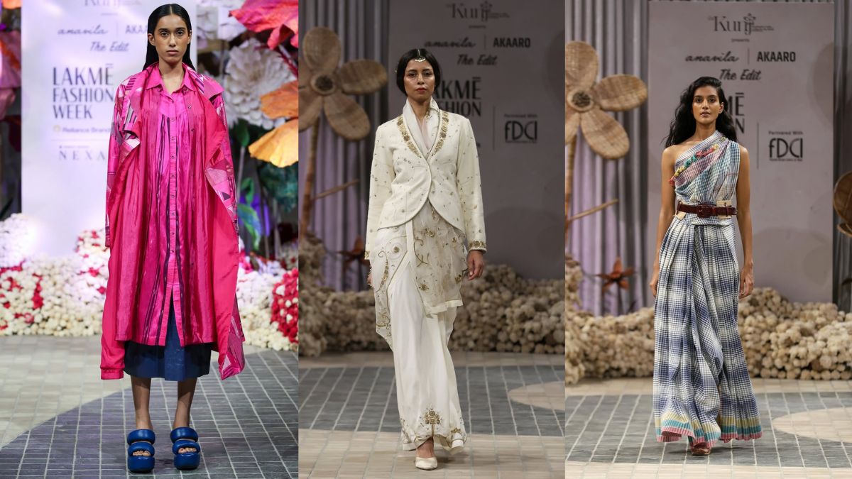 lakme fashion week 2025 photos from day one check here