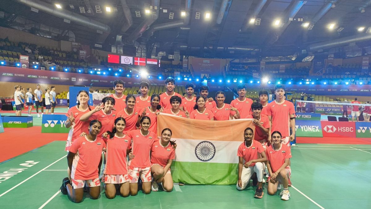 india assured of medal at world junior mixed team championship
