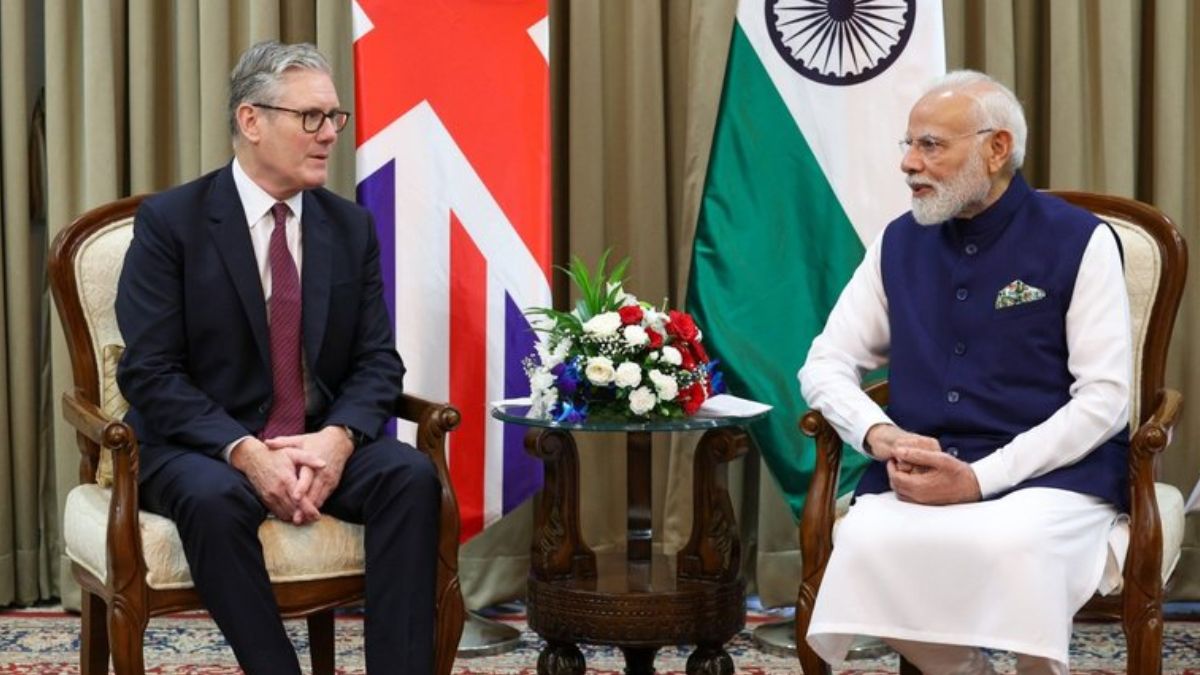 pm modi raises khalistani extremism issue in meet with keir starmer