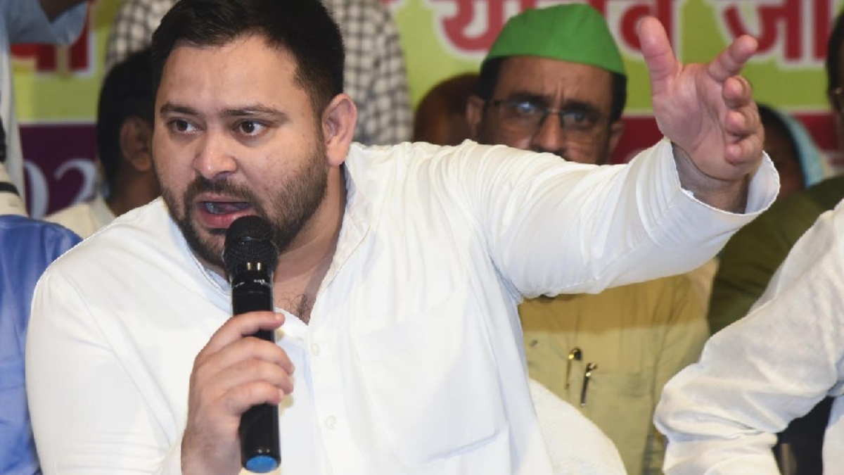 bihar politics tejashwi yadav promises job per household before election
