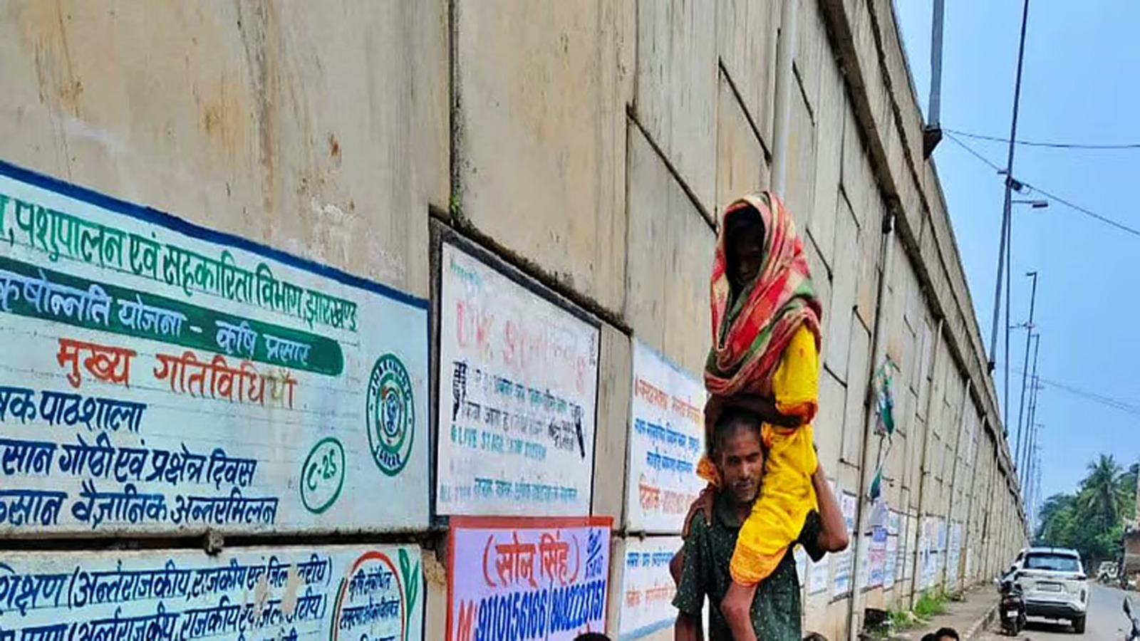 man carries wife on shoulder high court seeks explanation